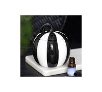 KDMD Black & White Striped Pumpkin Oil Burner KDMD Multicolor