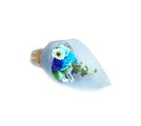 Kdmd Blue Soap Flower Bouquet Relaxing Bath Gift & Dr Blue