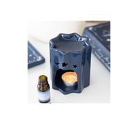 KDMD Blue Star Oil Burner for Fragrance & Serenity - Celestial Home Decor in Dark Navy KDMD Dark Navy