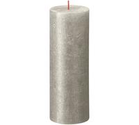KDMD Bolsius Rustic Champagne Shimmer Metallic Candle 190mm x 68mm in Grey KDMD Grey