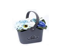 KDMD Bouquet Petite Basket Soothing Blue Bath Flowers & Scented Gift