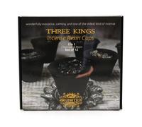 KDMD Box of 12 Resin Cups - Three Kings in Black KDMD Black