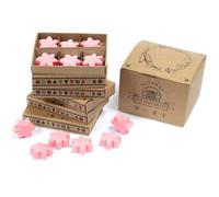 KDMD Box of 6 Wax Melts - Classic Rose in Pink KDMD Pink