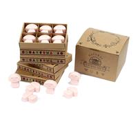 KDMD Box of 6 Wax Melts - Dark Sandalwood in Pink KDMD Pink