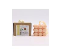 KDMD Boxed Geranium & Sandalwood Massage Soap Bars for Skin Detox in Peach KDMD Peach