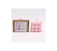 KDMD Boxed Jasmine & Patchouli Massage Soap Bars for Skin Detox & Firming in Pink