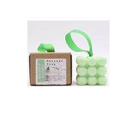 KDMD Boxed Spearmint & Eucalyptus Massage Soap Bars for Skin Detox in Green KDMD Green