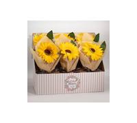 Bright Sunflower Soap Flower - Gift & Decor, Real-Like Bloom