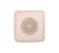 KDMD Bronze Lotus Mandala Cushion Cover 60x60cm - Elegant & Durable | Size: 60x60 cm KDMD Bronze 60x60 cm