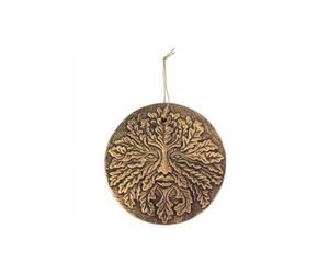 KDMD Bronze Terracotta Green Man Plaque KDMD Bronze