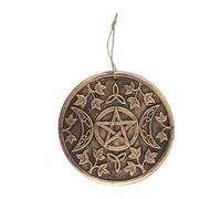 KDMD Bronze Terracotta Triple moon plaque KDMD Bronze