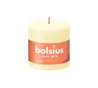 KDMD Butter Yellow Bolsius Rustic Shine Pillar Candle 100 x 100mm KDMD Yellow