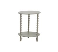 KDMD Camden Collection Round Side Table - Modern & Stylish Accent in Light Grey KDMD Light Grey
