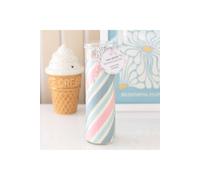 KDMD Candy Stripe Bubblegum Tube Candle - Retro Seaside Decor & Gift KDMD Multicolor
