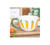 KDMD Carrot Patch Mug in White KDMD White