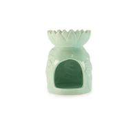 KDMD Ceramic Sunflower Oil Burner Pastel Green Fragrance Tealight KDMD Green