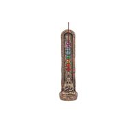 KDMD Chakra & Buddha Incense Holder in Bronze KDMD Bronze