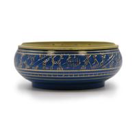 KDMD Chakra Charcoal Incense Jar - Third Eye in Blue KDMD Blue