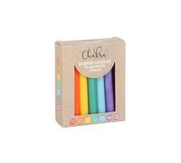 KDMD Chakra Energy Candle Pack - 14 Unscented Candles for Meditation & Yoga KDMD Multicolor