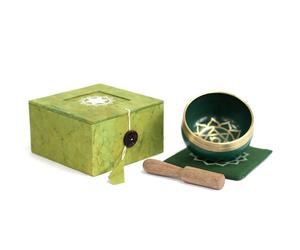 KDMD Chakra Singing Bowl - Heart in Green KDMD Green