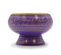 KDMD Chakra Tall Charcoal Incense Jar - Crown in Purple KDMD Purple