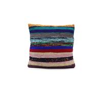 KDMD Charcoal Grey Rag Rug Cushion Covers - Elegant & Textured Home Decor KDMD Grey