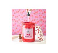 KDMD Cherry Jam Jar Oil Burner & Wax Warmer in Red KDMD Red