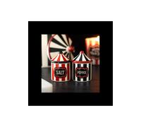 KDMD Circus Tent Red & Black Salt & Pepper Shakers KDMD Multicolor