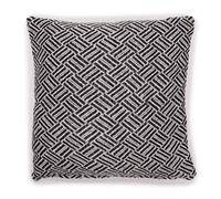 KDMD Classic Cushion Cover - Criss-Cross Black - 40x40cm | Size: 40x40 cm KDMD Black 40x40 cm