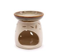 KDMD Classic Oil Burner - Natural in White KDMD White