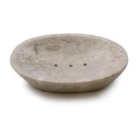 KDMD Classic Oval Cream Marble Soap Dish KDMD Cream