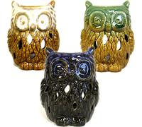 KDMD Classic Rustic Oil Burner - Owl (assorted) KDMD Multicolor