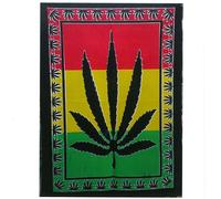 KDMD Cotton Wall Art - Herbal Leaf KDMD Multicolor