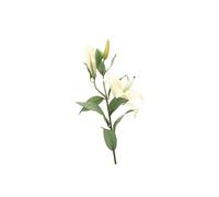 KDMD Cream Lily Spray White Artificial Flowers KDMD White