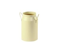 KDMD Cream Milk Churn 25cm Tin Indoor Planter KDMD Cream