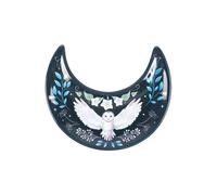 KDMD Crescent Moon Owl Trinket Dish in Blue KDMD Blue