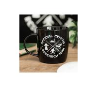 KDMD Cryptid Research Team Mug - 350ml Ceramic, Mysterious Design in Black KDMD Black
