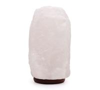 KDMD Crystal Rock Himalayan Salt Lamp - & Base apx 8-10kg in White KDMD White