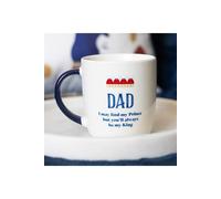 KDMD Dad You'll Be My King Mug in White KDMD White