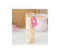 KDMD Daisy & Duck Print Vanilla Candle - Long-Lasting Spring Scented Decor in Pink KDMD Pink