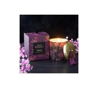 KDMD Dark Romance Opium Scented Candle - Long-Lasting, Enchanting Glow in Purple KDMD Purple
