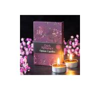KDMD Dark Romance Opium Tealight Candle Set-6 Scented Candles in Plum KDMD Plum