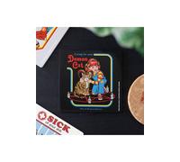 KDMD Demon Cat Coaster by Steven Rhodes - Protect Surfaces in Style in Black KDMD Black