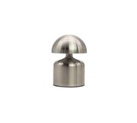 KDMD Dome Mushroom Silver Touch Lamp - Rechargeable USB-C LED Light (400W) KDMD Silver