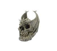 KDMD Draco Dragon Skull Ornament in Grey KDMD Grey