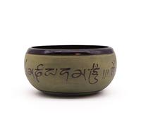 KDMD Earth Powder Singing Bowl - Mantra Five Buddha - 16cm in Gold KDMD Gold