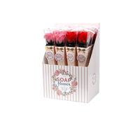 Kdmd Elegant Medium Rose Soap Flowers - Perfect Gift & Decor Multi