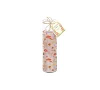 KDMD Enchanted Forest Mushroom Tube Candle -, 65H Burn in Pale Pink KDMD Pale Pink