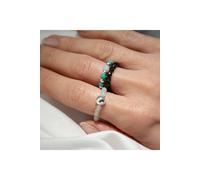 KDMD Endless Ocean Nymph Spirit Gemstone Ring Set 3 Pack in Blue KDMD Blue One Size