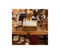 KDMD Extra Large Mango Wood Buddha Box for Tarot, Crystals & Jewelry in Brown KDMD Brown